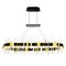 Cwi Lighting Aya LED Integrated Pearl Black Chandelier 1592P43-612-RC - alternate 1
